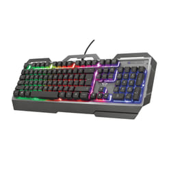 Trust GXT 856 Torac tastiera Gaming USB QWERTY Spagnolo Nero