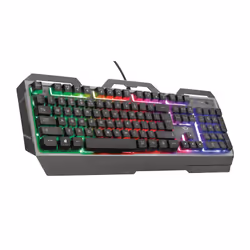 Trust GXT 856 Torac tastiera Gaming USB QWERTY Spagnolo Nero