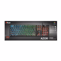 Trust GXT 835 Azor tastiera Gaming USB QWERTY Italiano Nero - Vista aggiuntiva 8