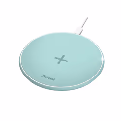 Trust 23865 Caricabatterie per dispositivi mobili Smartphone Turchese AC, USB Carica wireless Ricarica rapida Interno