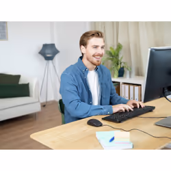 Trust Primo tastiera Mouse incluso Universale USB QWERTY Inglese US Nero - Vista aggiuntiva 7