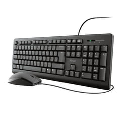 Trust Primo tastiera Mouse incluso Ufficio USB Tedesco Nero