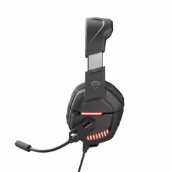 Trust GXT 448 Nixxo Auricolare Cablato A Padiglione Gaming USB tipo A Nero, Rosso - Vista aggiuntiva 5