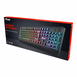 Trust Ziva tastiera Gaming USB QWERTY Italiano Nero - Vista aggiuntiva 5