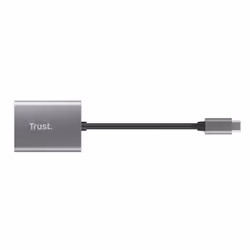 Trust 24136 lettore di schede USB 3.2 Gen 1 (3.1 Gen 1) Type-C Alluminio - Vista aggiuntiva 4