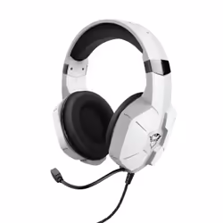 Trust GXT 323W Carus Auricolare Cablato A Padiglione Gaming Bianco - Vista aggiuntiva 2