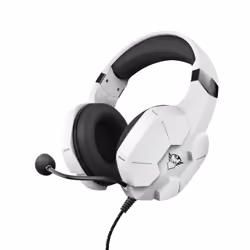 Trust GXT 323W Carus Auricolare Cablato A Padiglione Gaming Bianco - Vista aggiuntiva 3