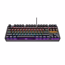 Trust GXT 834 Callaz tastiera Gaming USB QWERTY Inglese Nero