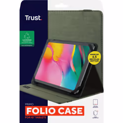 Trust Primo 25,4 cm (10") Custodia a libro Verde - Vista aggiuntiva 5
