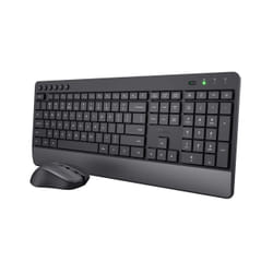 Trust Trezo tastiera Mouse incluso Universale RF Wireless Francese Nero