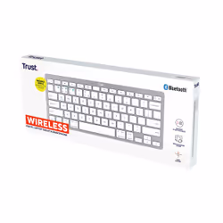 Trust 24651 tastiera Universale Bluetooth QWERTY Inglese US Argento - Vista aggiuntiva 4