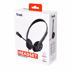 Trust 24659 cuffia e auricolare Cablato A Padiglione Musica e Chiamate Nero - Vista aggiuntiva 8