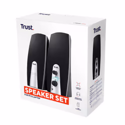 Trust 24660 set di altoparlanti 5 W PC/PC portatile Nero, Metallico 2.0 canali - Vista aggiuntiva 5