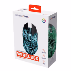 Trust 24750 mouse Gaming Mano destra RF Wireless Ottico 2000 DPI - Vista aggiuntiva 4