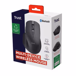 Trust Ozaa+ mouse Ufficio Mano destra RF senza fili + Bluetooth Ottico 3200 DPI - Vista aggiuntiva 7