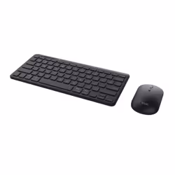 Trust Lyra tastiera Mouse incluso Ufficio RF senza fili + Bluetooth QWERTY Inglese Nero