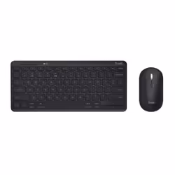 Trust Lyra tastiera Mouse incluso Ufficio RF senza fili + Bluetooth QWERTY Inglese Nero