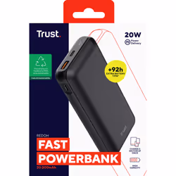 Trust Redoh Ioni di Litio 20000 mAh Nero - Vista aggiuntiva 6