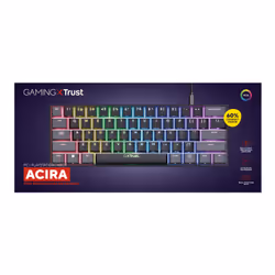 Trust GXT 867 Acira tastiera Gaming USB QWERTY Italiano Nero - Vista aggiuntiva 6