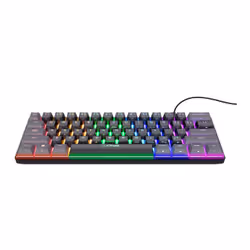 Trust GXT 867 Acira tastiera Gaming USB Francese Nero, Grigio - Vista aggiuntiva 2