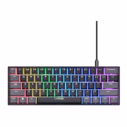 Trust GXT 867 Acira tastiera Gaming USB Francese Nero, Grigio - Vista aggiuntiva 3