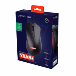 Trust GXT924 YBAR+ mouse Gaming Mano destra USB tipo A Ottico 25600 DPI - Vista aggiuntiva 5