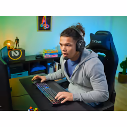 Trust GXT 866 TORIX tastiera Gaming USB QWERTY US International Nero - Vista aggiuntiva 8