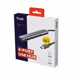 Trust Halyx USB 3.2 Gen 1 (3.1 Gen 1) Type-A 5 Mbit/s Grigio - Vista aggiuntiva 7