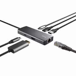 Trust Dalyx USB tipo-C 1000 Mbit/s Argento - Vista aggiuntiva 4