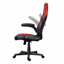 Trust GXT 703R RIYE Sedia per gaming universale Nero, Rosso - Vista aggiuntiva 4