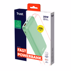Trust Redoh Ioni di Litio 20000 mAh Verde - Vista aggiuntiva 5