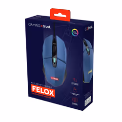 Trust GXT109B FELOX mouse Gaming Ambidestro USB tipo A 6400 DPI - Vista aggiuntiva 6