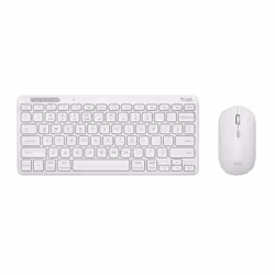 Trust Lyra tastiera Mouse incluso Universale RF senza fili + Bluetooth QWERTY Italiano Bianco - Vista aggiuntiva 4