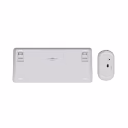 Trust Lyra tastiera Mouse incluso Universale RF senza fili + Bluetooth QWERTY Italiano Bianco - Vista aggiuntiva 6