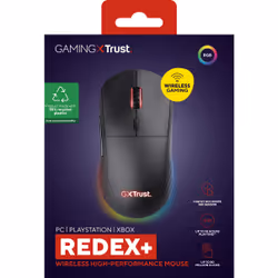 Trust GXT 927 Redex+ mouse Gaming Mano destra RF Wireless + USB Type-A Laser 25600 DPI - Vista aggiuntiva 8
