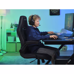 Trust GXT 703 RIYE Sedia per gaming universale Nero - Vista aggiuntiva 8