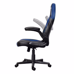 Trust GXT 703B RIYE Sedia per gaming universale Nero, Blu - Vista aggiuntiva 4