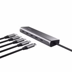 Trust Halyx USB 3.2 Gen 1 (3.1 Gen 1) Type-C Argento - Vista aggiuntiva 4