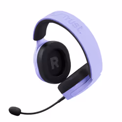 Trust GXT 489P FAYZO Auricolare Cablato A Padiglione Gaming Nero, Viola - Vista aggiuntiva 5