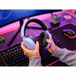 Trust GXT 490P FAYZO Auricolare Cablato A Padiglione Gaming USB tipo A Nero, Viola - Vista aggiuntiva 8