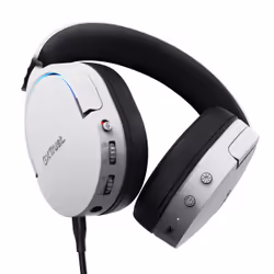 Trust GXT 491W FAYZO Auricolare Con cavo e senza cavo A Padiglione Gaming USB tipo-C Bluetooth Nero, Bianco - Vista aggiuntiva 4