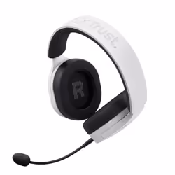Trust GXT 491W FAYZO Auricolare Con cavo e senza cavo A Padiglione Gaming USB tipo-C Bluetooth Nero, Bianco - Vista aggiuntiva 5