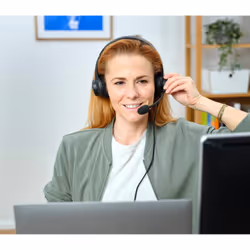 Trust HS-260 Auricolare Cablato Passanuca Ufficio USB tipo A Nero - Vista aggiuntiva 7