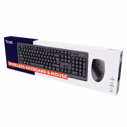 Trust Primo tastiera Mouse incluso Universale RF Wireless QWERTY Inglese US Nero - Vista aggiuntiva 5