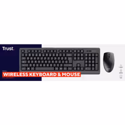 Trust Primo tastiera Mouse incluso Universale RF Wireless QWERTY Inglese US Nero - Vista aggiuntiva 6