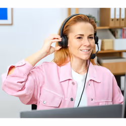 Trust HS-201 Auricolare Cablato A Padiglione Ufficio USB tipo A Nero - Vista aggiuntiva 6