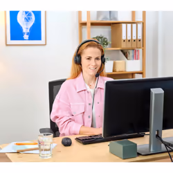 Trust HS-201 Auricolare Cablato A Padiglione Ufficio USB tipo A Nero - Vista aggiuntiva 7