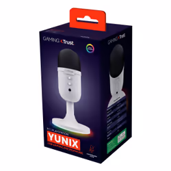 Trust GXT 234P Yunix Bianco Microfono da tavolo - Vista aggiuntiva 6
