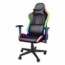 Trust GXT 716 Rizza Sedia per gaming universale Sedia tappezzata Nero