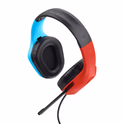 Trust GXT 416S Zirox Auricolare Cablato A Padiglione Gaming Nero, Ciano, Rosso - Vista aggiuntiva 4